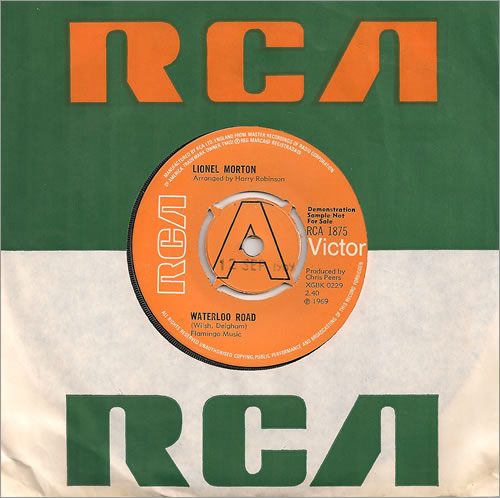 Lionel Morton Waterloo Road 7" vinyl single (7 inch record / 45) UK 8LM07WA486991
