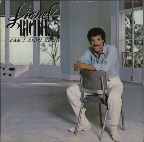 Lionel Richie Can't Slow Down - EX vinyl LP album (LP record) UK LNRLPCA855208