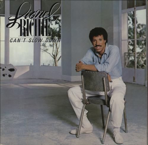 Lionel Richie Can't Slow Down vinyl LP album (LP record) UK LNRLPCA783400