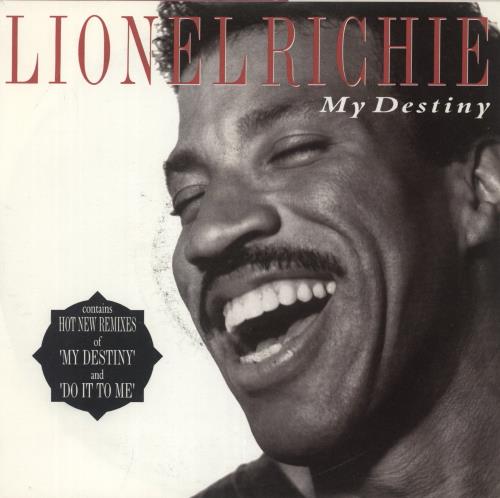 Lionel Richie My Destiny 7" vinyl single (7 inch record / 45) UK LNR07MY571368