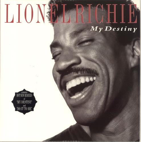 Lionel Richie My Destiny 12" vinyl single (12 inch record / Maxi-single) UK LNR12MY698060