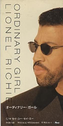 Lionel Richie Ordinary Girl 3" CD single (CD3) Japanese LNRC3OR308590