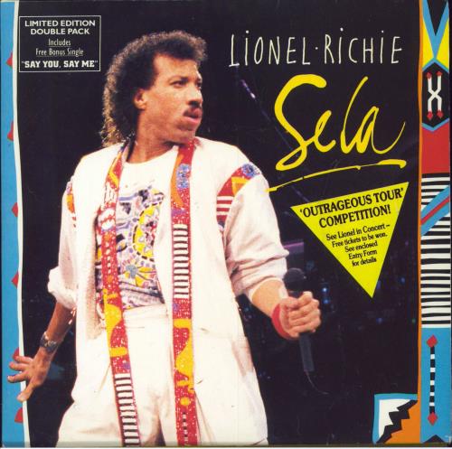 Lionel Richie Sela - Doublepack 7" vinyl single (7 inch record / 45) UK LNR07SE798441