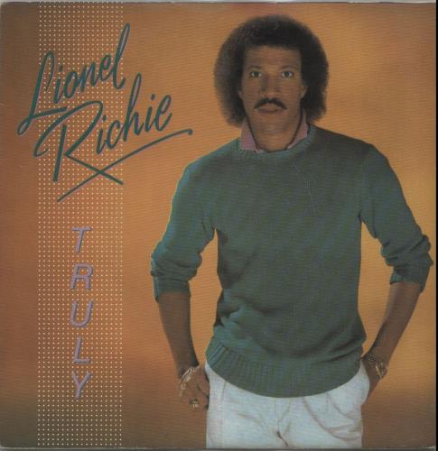 Lionel Richie Truly 7" vinyl single (7 inch record / 45) UK LNR07TR414209