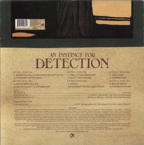 Lionrock An Instinct For Detection 3-LP vinyl record set (Triple LP Album) UK LCK3LAN862564