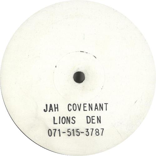 Lions Den Jah Covenant 12" vinyl single (12 inch record / Maxi-single) UK 0-512JA742972