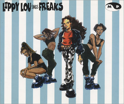 Lippy Lou Freaks CD single (CD5 / 5") UK LPYC5FR192670