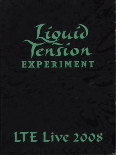 Liquid Tension Experiment TE Live 2008 CD Album Box Set US L94DXTE878665