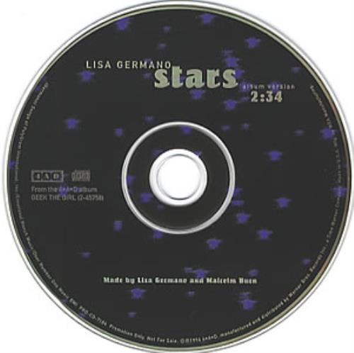Lisa Germano Stars CD single (CD5 / 5") US LSGC5ST49495