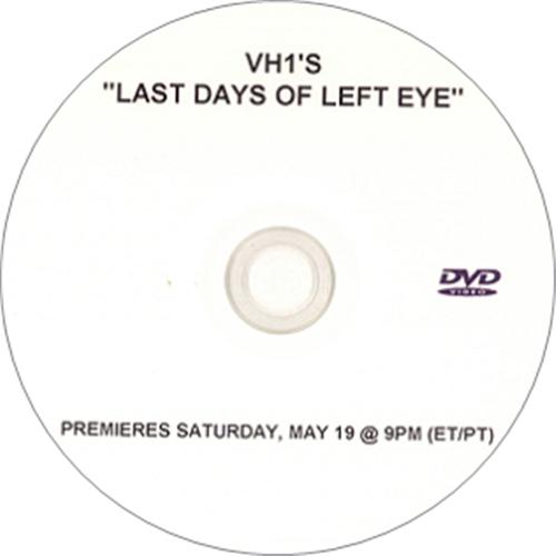 Lisa 'Left Eye' Lopes Last Days Of Left Eye promo DVD-R US LPSDRLA418206