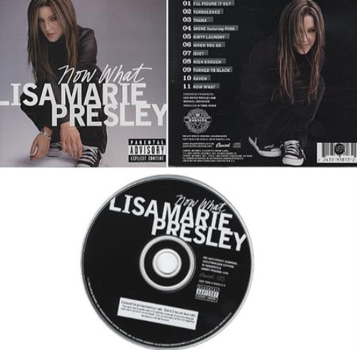 Lisa Marie Presley Now What CD album (CDLP) US L.MCDNO322058