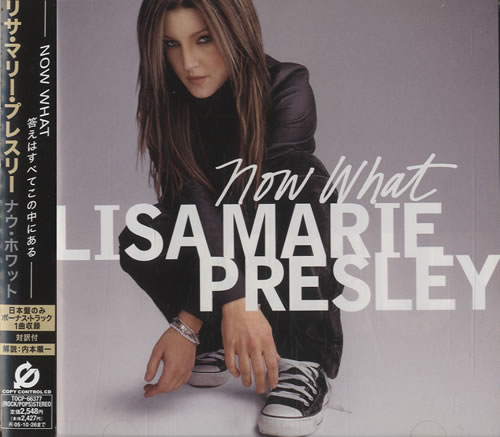 Lisa Marie Presley Now What CD album (CDLP) Japanese L.MCDNO503357