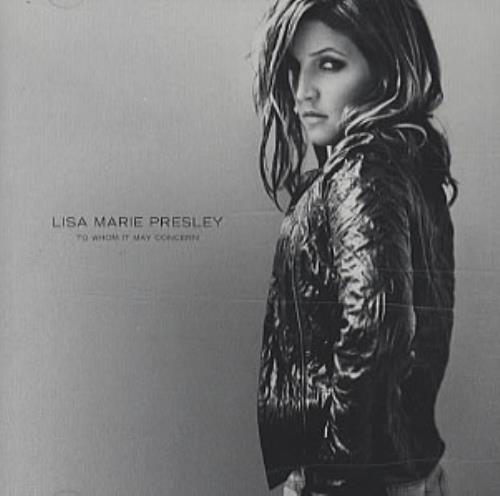 Lisa Marie Presley To Whom It May Concern CD album (CDLP) US L.MCDTO331416