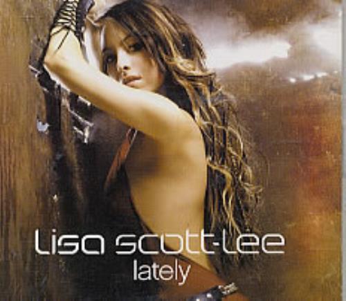 Lisa Scott-Lee Lately CD single (CD5 / 5") UK LSAC5LA244913