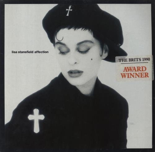 Lisa Stansfield Affection - Hype (Brit) Stickered vinyl LP album (LP record) German STALPAF806608