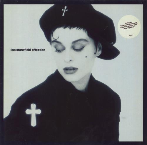 Lisa Stansfield Affection - Hype Stickered vinyl LP album (LP record) German STALPAF263200