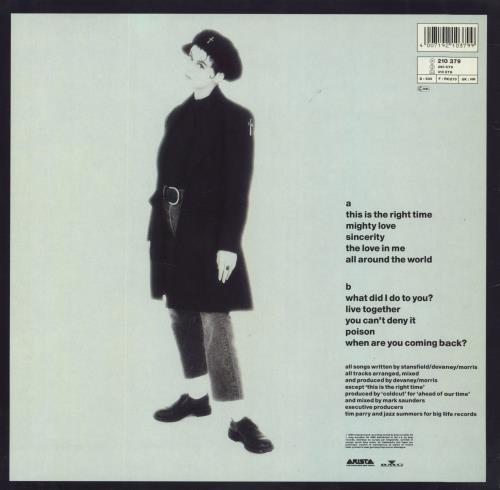 Lisa Stansfield Affection - Hype Stickered vinyl LP album (LP record) German STALPAF263200