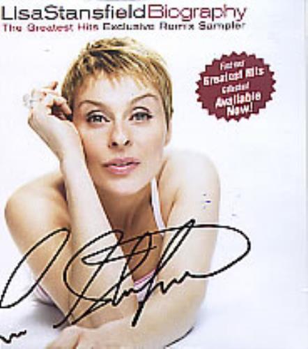 Lisa Stansfield Biography - Sampler CD single (CD5 / 5") US STAC5BI257644