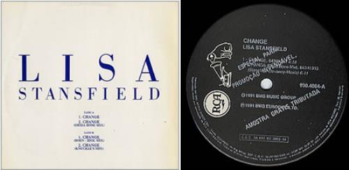 Lisa Stansfield Change 12" vinyl single (12 inch record / Maxi-single) Brazilian STA12CH232432