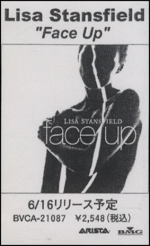 Lisa Stansfield Face Up cassette album Japanese STACLFA200641