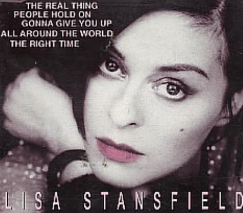Lisa Stansfield The Real Thing CD single (CD5 / 5") Brazilian STAC5TH254034