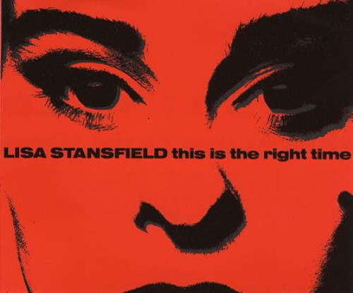Lisa Stansfield This Is The Right Time - 4-track CD single (CD5 / 5") UK STAC5TH35699