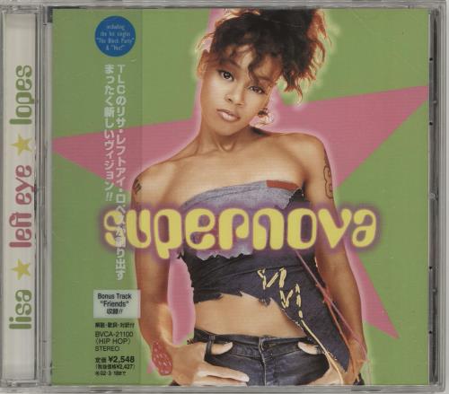 Lisa 'Left Eye' Lopes Supernova Japanese Promo CD album (CDLP