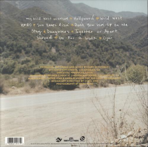 Lissie My Wild West - Orange Vinyl vinyl LP album (LP record) UK LX3LPMY779229