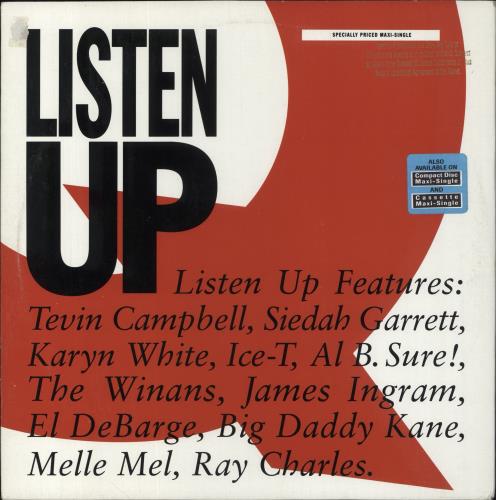 Listen Up Listen Up - Promo 12" vinyl single (12 inch record / Maxi-single) US 84S12LI860636