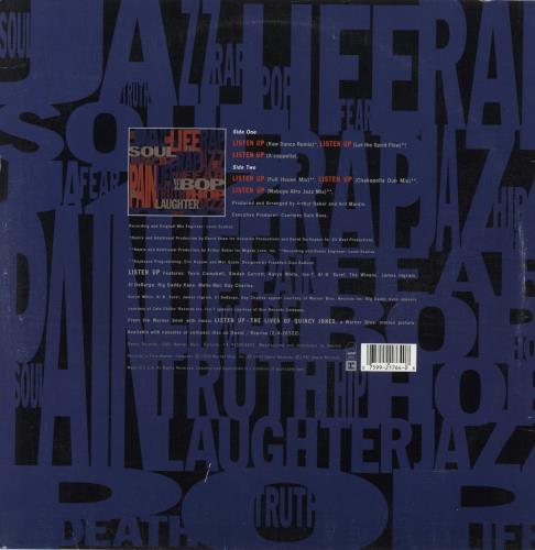 Listen Up Listen Up - Promo 12" vinyl single (12 inch record / Maxi-single) US 84S12LI860636