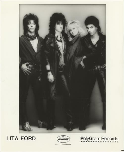 Lita Ford Dancin' On The Edge media press pack US LTFPPDA463422