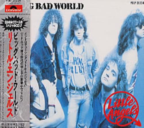 Little Angels Big Bad World CD album (CDLP) Japanese LITCDBI232361