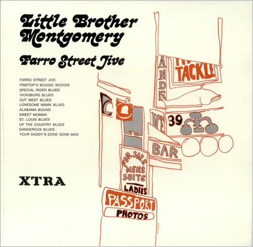Little Brother Montgomery Farro Street Jive vinyl LP album (LP record) UK LM5LPFA453636