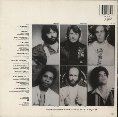 Little Feat As Time Goes By - EX vinyl LP album (LP record) UK LFELPAS869575