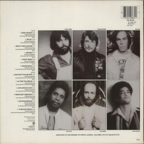 Little Feat As Time Goes By vinyl LP album (LP record) UK LFELPAS543260