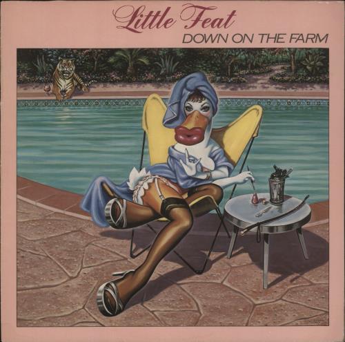 Little Feat Down On The Farm vinyl LP album (LP record) German LFELPDO649286