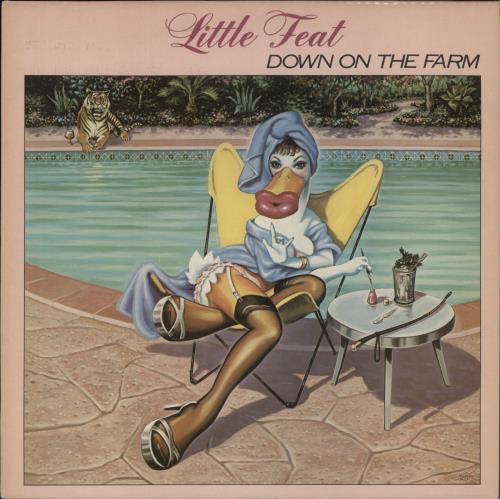 Little Feat Down On The Farm vinyl LP album (LP record) UK LFELPDO865098