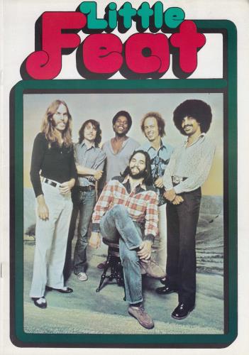 Little Feat In Concert tour programme UK LFETRIN683784