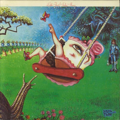 Little Feat Sailin' Shoes + lyric insert vinyl LP album (LP record) German LFELPSA455529