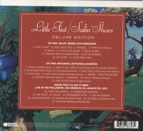 Little Feat Sailin' Shoes - Deluxe Edition 2 CD album set (Double CD) German LFE2CSA840412