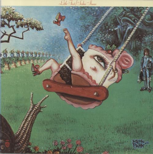 Little Feat Sailin' Shoes vinyl LP album (LP record) Canadian LFELPSA858647