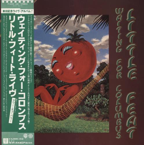 Little Feat Waiting For Columbus 2-LP vinyl record set (Double LP Album) Japanese LFE2LWA200556