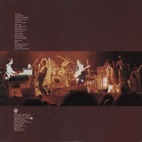 Little Feat Waiting For Columbus 2-LP vinyl record set (Double LP Album) Japanese LFE2LWA200556