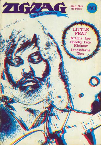 Little Feat Zig Zag #50 magazine UK LFEMAZI381882