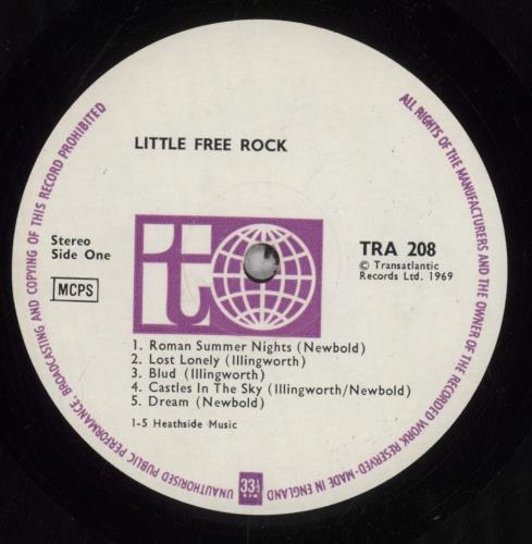 Little Free Rock Little Free Rock - VG vinyl LP album (LP record) UK QZULPLI846935