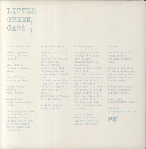 Little Green Cars The John Wayne 7" vinyl single (7 inch record / 45) UK O8V07TH683511