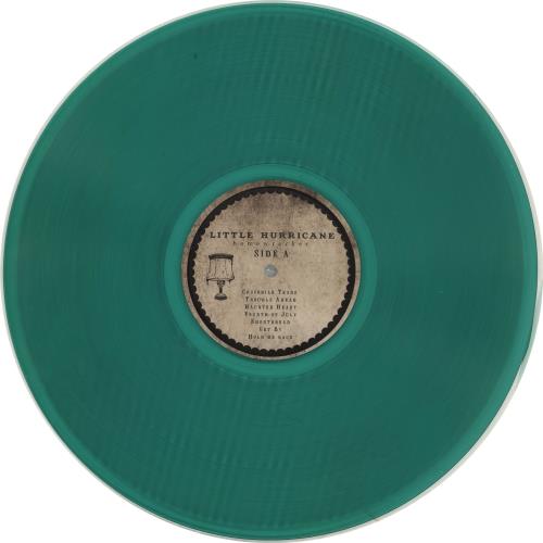 Little Hurricane Homewrecker - Green Vinyl vinyl LP album (LP record) US ZJ-LPHO716092