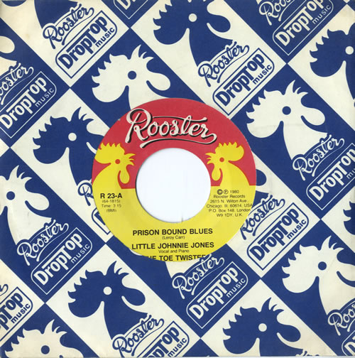 Little Johnnie Jones Prison Bound Blues 7" vinyl single (7 inch record / 45) UK L4W07PR562956
