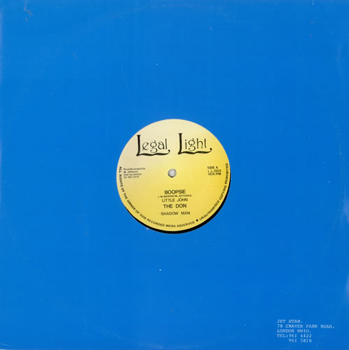 Little John Boopsie 12" vinyl single (12 inch record / Maxi-single) UK LJM12BO480253