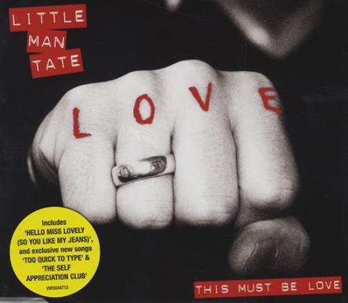 Little Man Tate This Must Be Love CD single (CD5 / 5") UK LCMC5TH394733